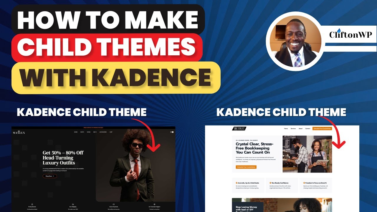 🔥Как создавать дочерние темы с помощью плагина Kadence Child Theme Builder (пошаговое руководство)🔥