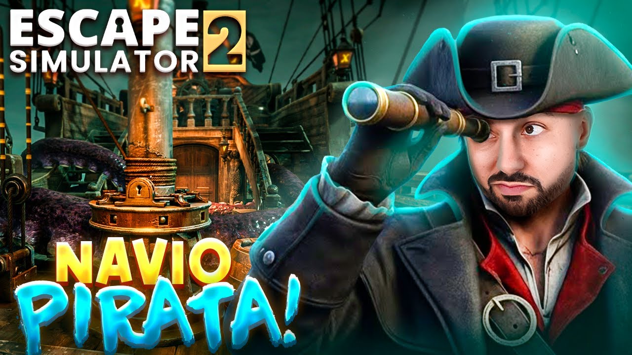 ESCAPE ROOM SIMULATOR #8 NAVIO PIRATA ASSOMBRADO !