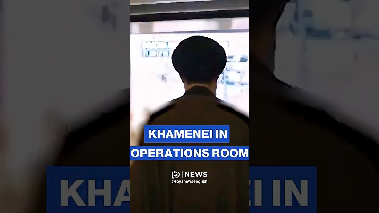 Mojtaba Khamenei appears in war room with Dimona nuclear site image on screen