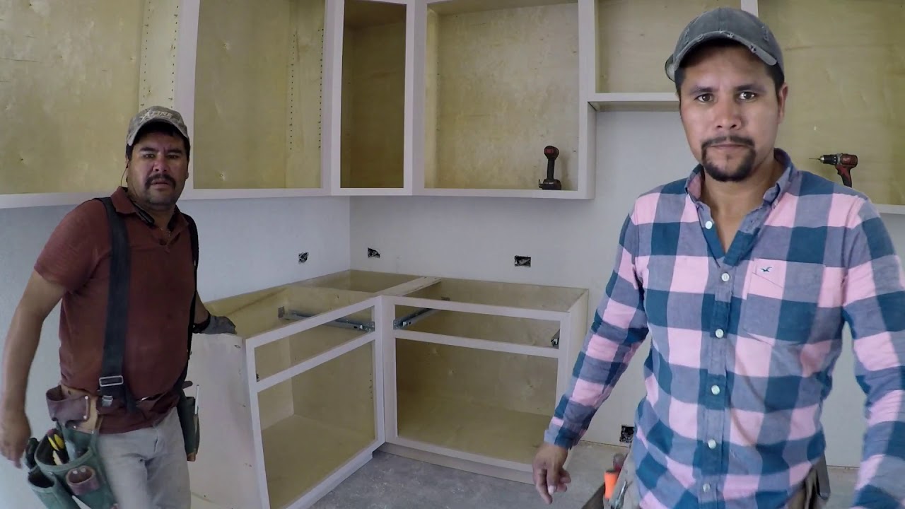 instalando gabinetes en casa #2