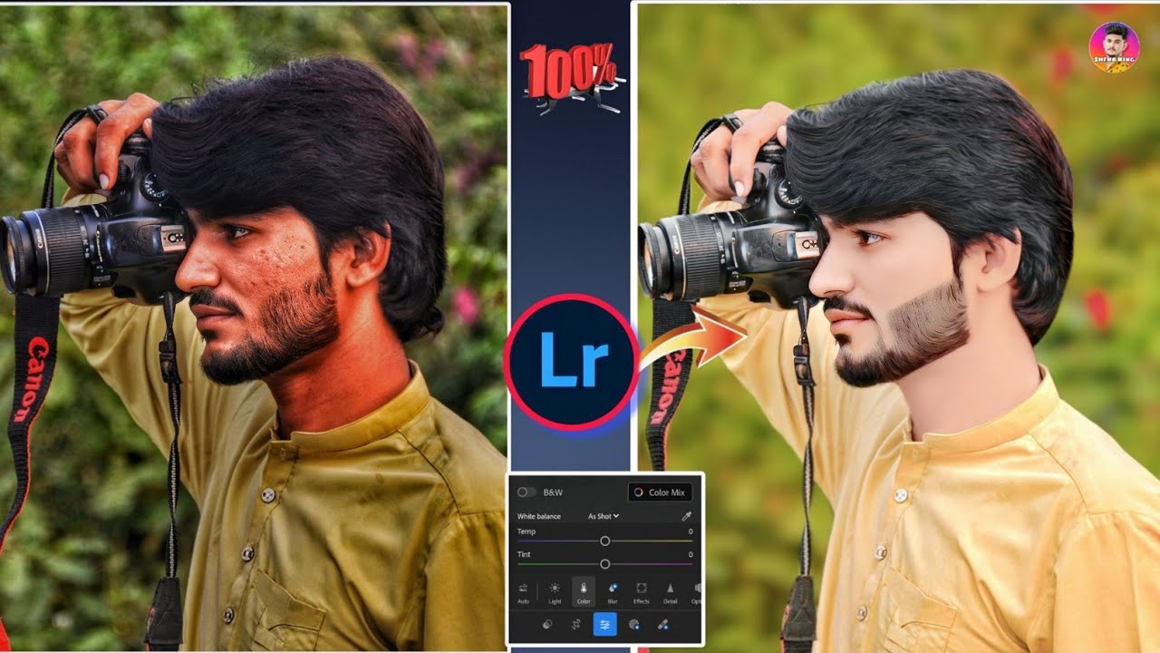 Lightroom Presets Download Photo Editing | Sketchbook Face Smooth Tutorial | Photo Editing 2024✅