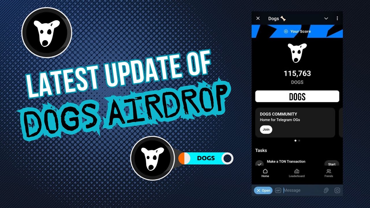 Dogs Airdrop - Latest Listing Updates