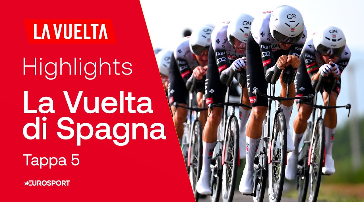 🇮🇹 Tappa 5 | HIGHLIGHTS | La Vuelta 2025