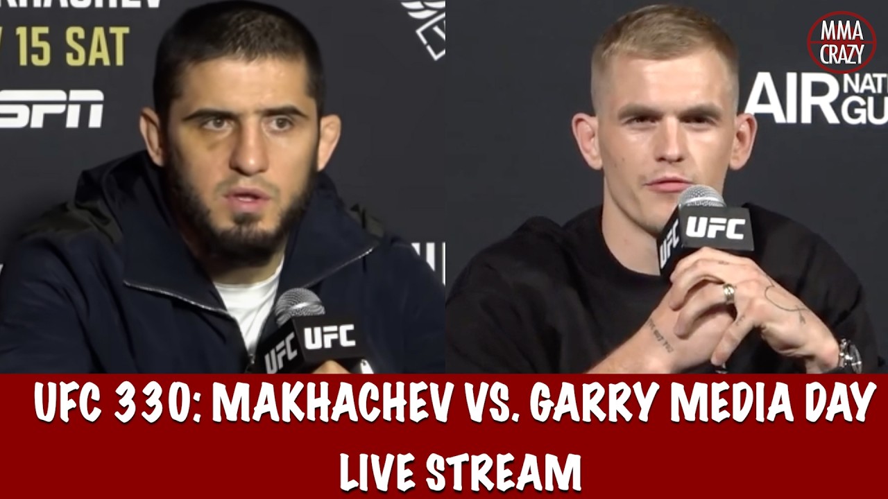 UFC 330: Makhachev vs. Garry Media Day Live Stream