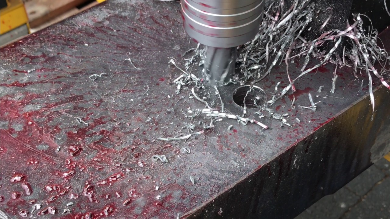 Drilling With Magnetic Drill & Annular Core Cutters