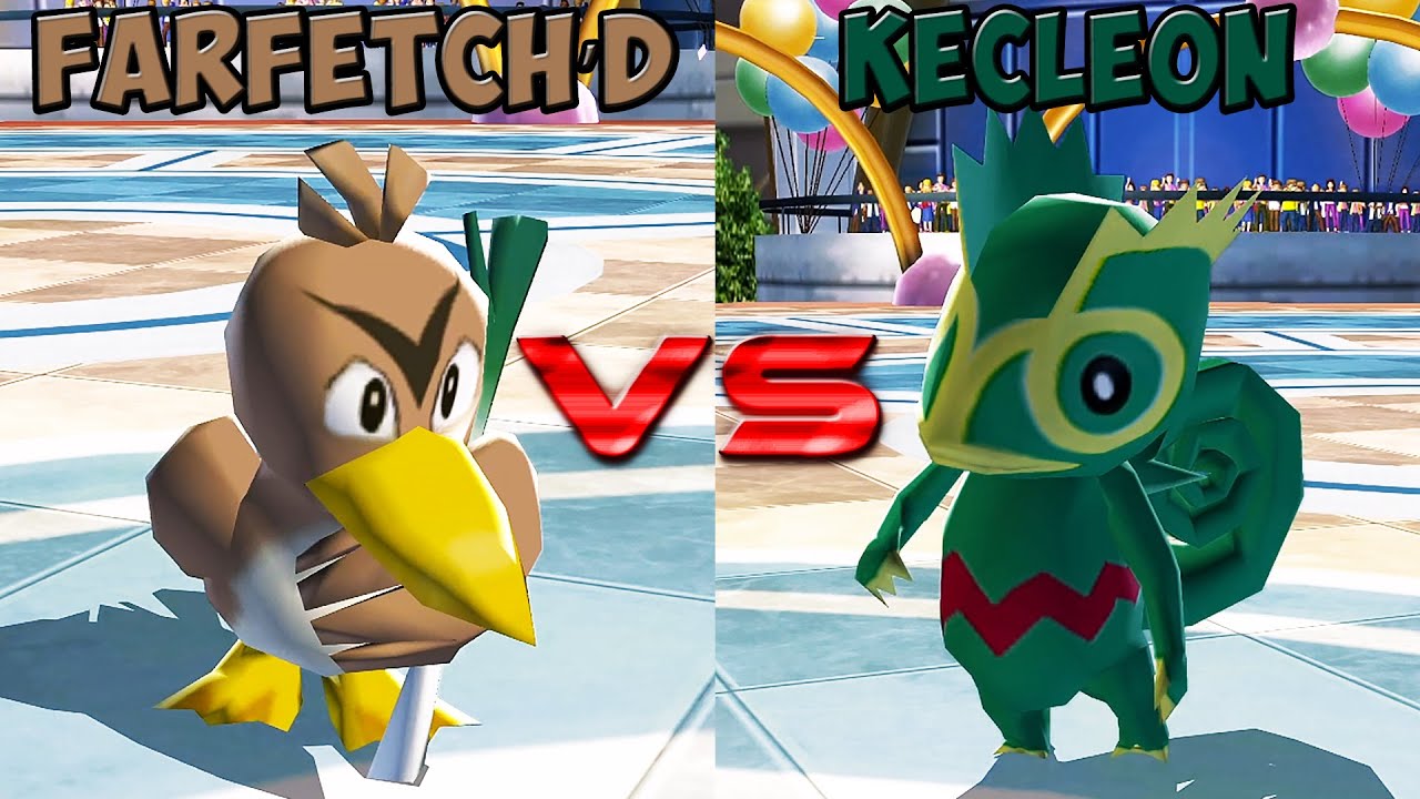 Pokemon battle revolution - Farfetch’d vs Kecleon