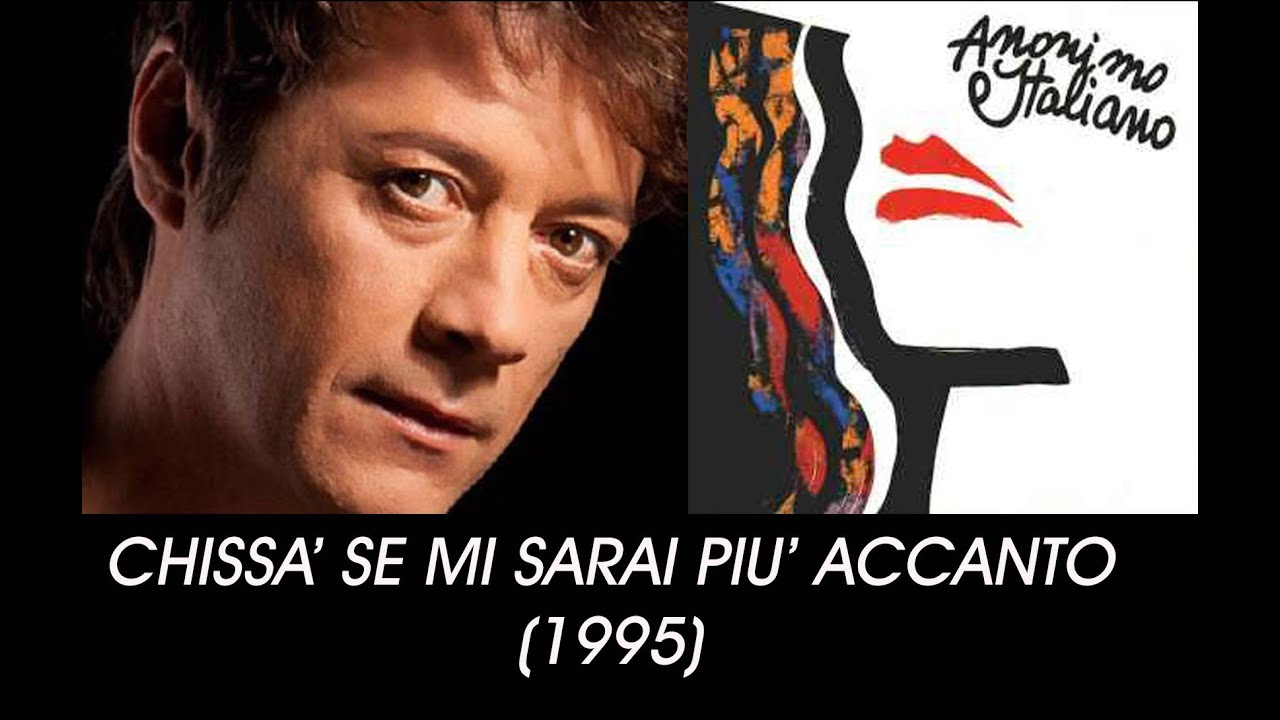 Anonimo Italiano - Chissà se mi sarai più accanto (karaoke - fair use)