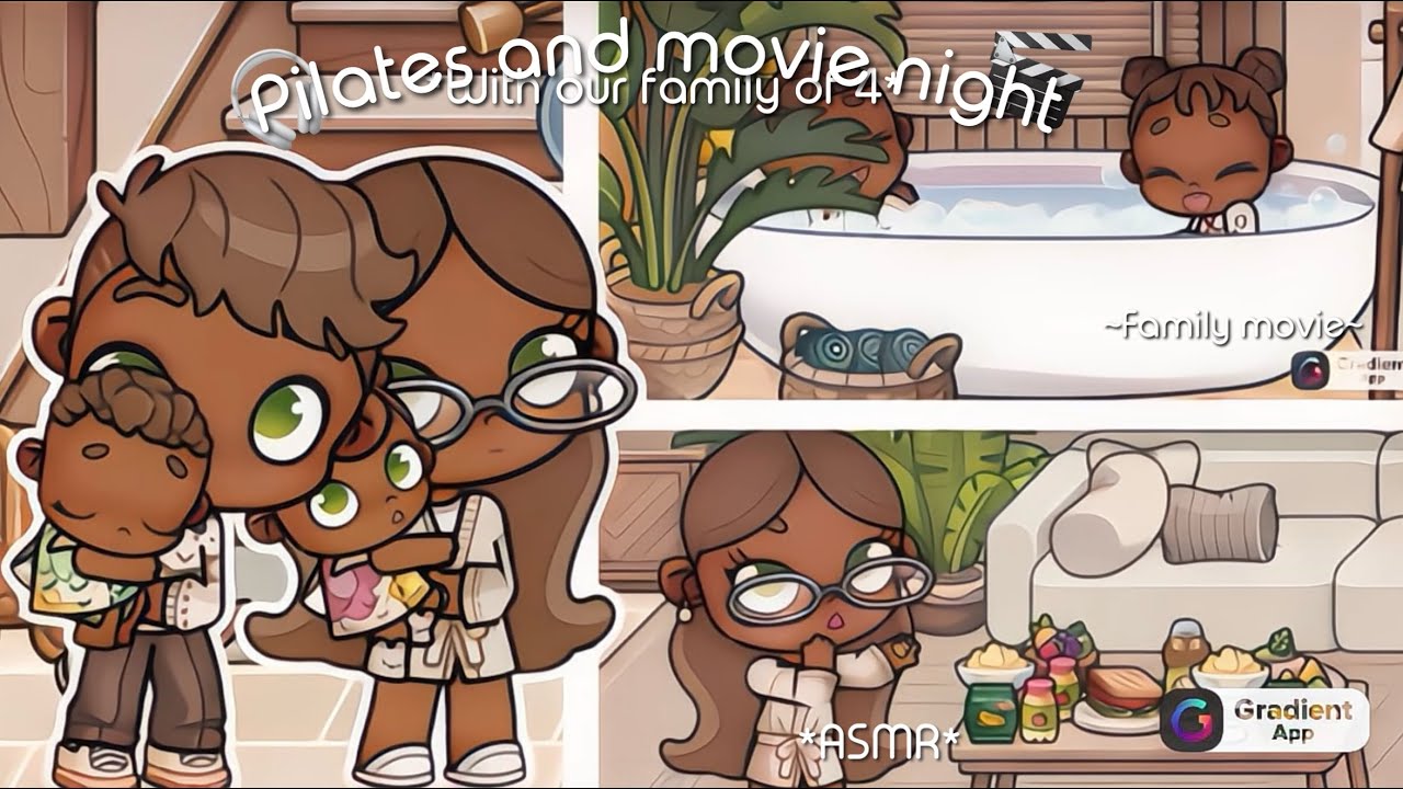 FAMILY MOVIE NIGHT AND PILATES ib:@fairlyrie  and @tocalinite  taggies💌:#jesuslovesyou #tocaboca 