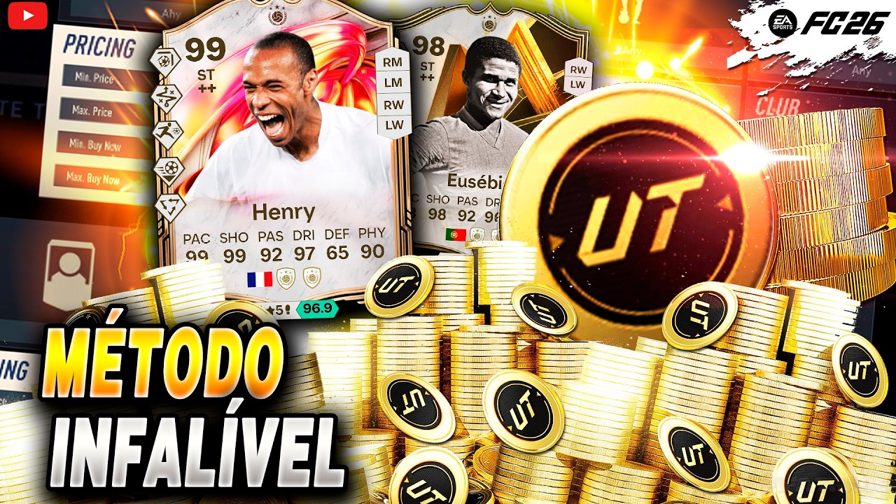 FC 27 EST&Aacute; CHEGANDO - Como eu fiz mais de 9.000.000 em curto tempo no FC 26 | FIFA TRADE CHANNEL