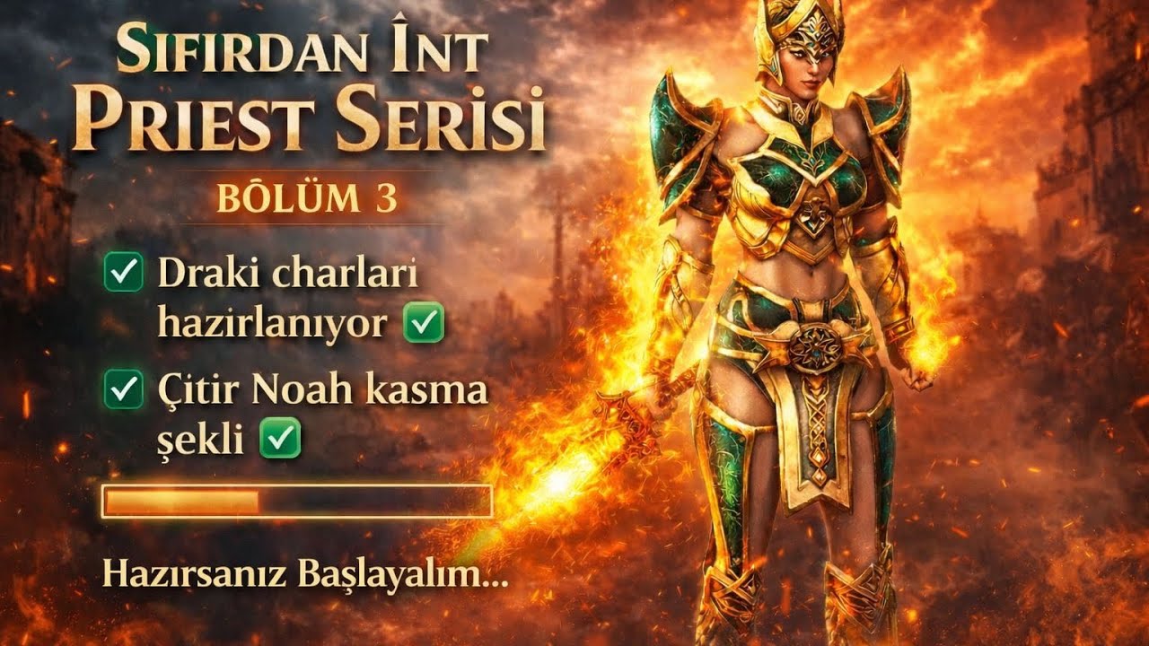 [DESTAN] SIFIRDAN İNT PRİEST Bölüm#3 #knightonline knightonline #gameplay