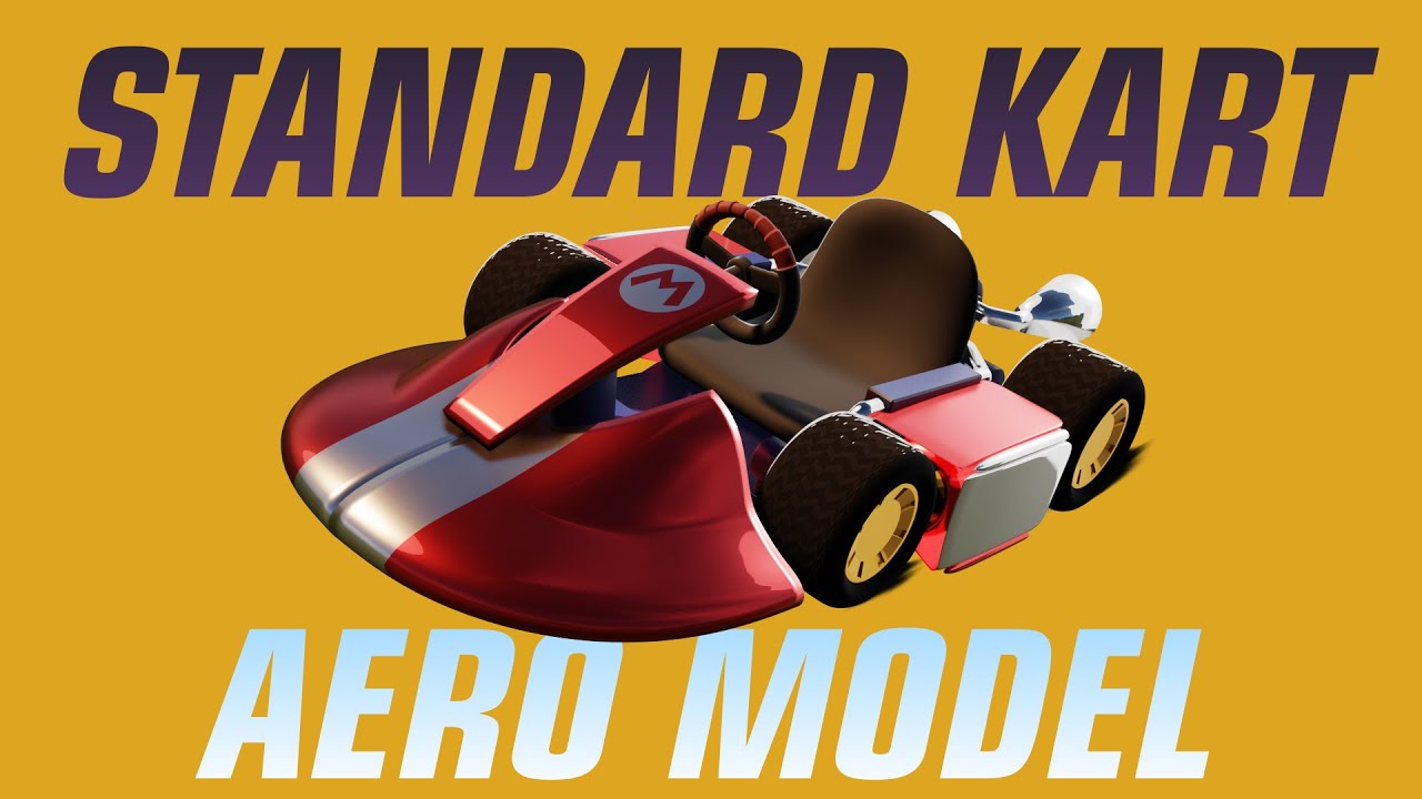 Mario Kart - Standard Kart Aero Model