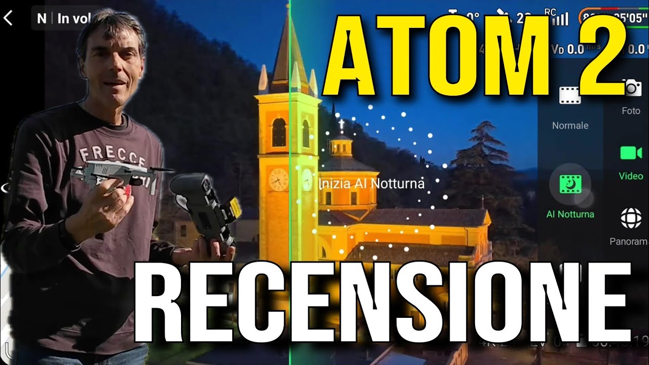 Recensione DRONE Potensic ATOM 2 - è tanto  DIVERSO dal suo PREDECESSORE?