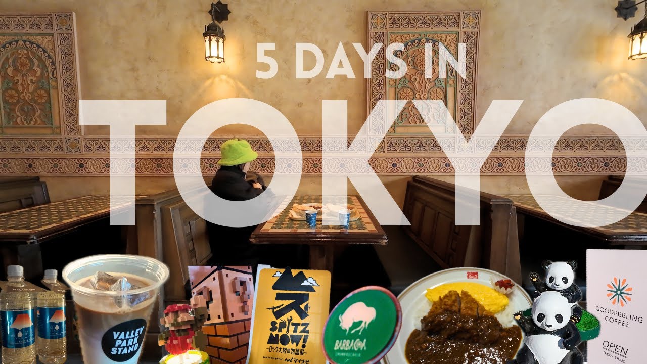 【東京4泊5日】都内カフェ巡りと銀座ランチ・冬の東京グルメ2024｜スピッツの物語展、ディズニーシー、Nintendo TOKYO｜ホテルドリームゲート舞浜アネックス【40代夫婦・旅行観光vlog】