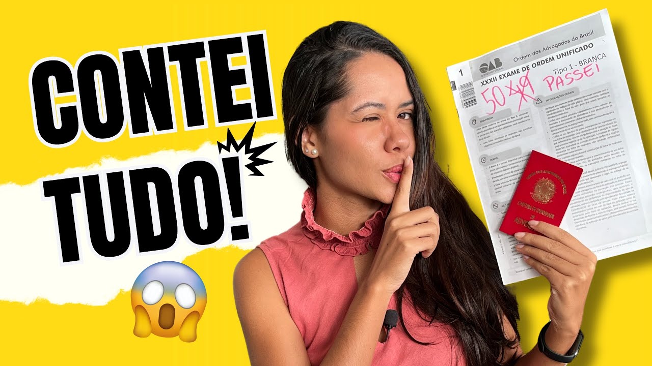 PASSAR NA OAB DE PRIMEIRA sem cursinho | &Eacute; POSSIVEL?