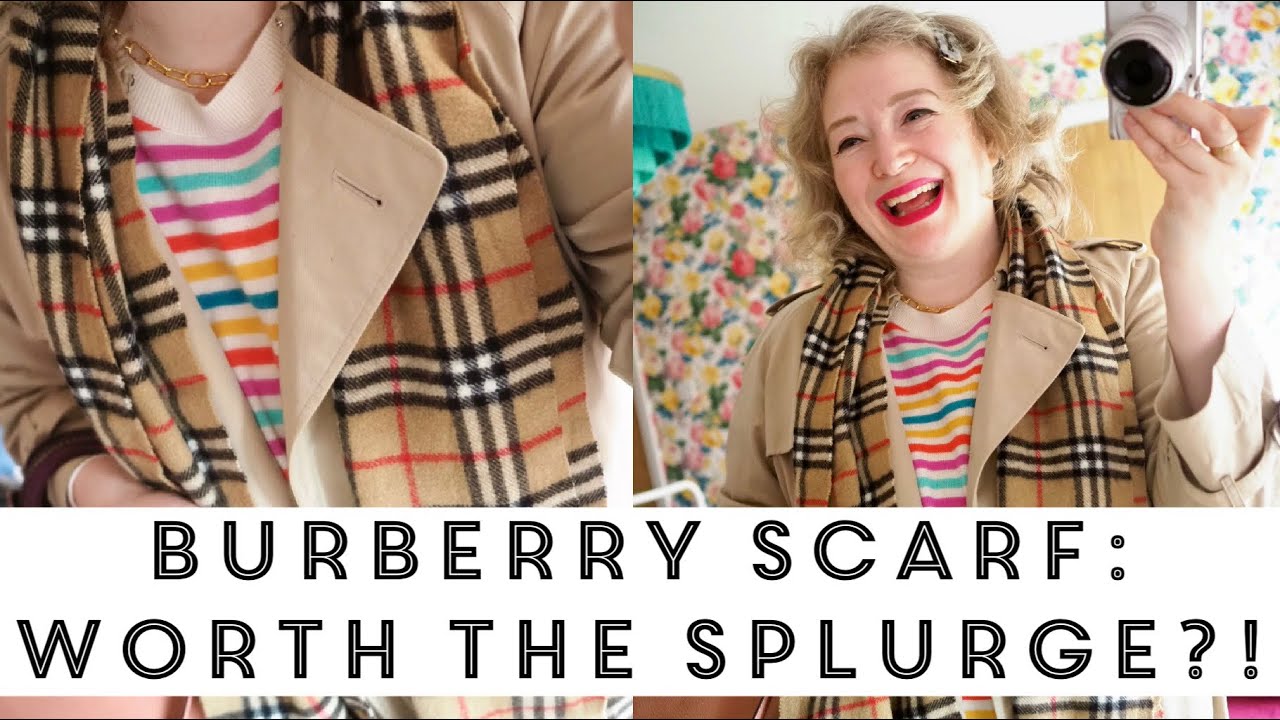 Коллекция шарфов Burberry и обзор! Стоит ли своих денег?!