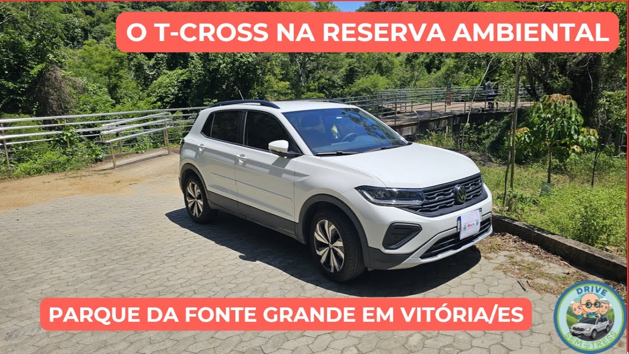 Subindo ao Parque Fonte Grande com a T-Cross 200TSI