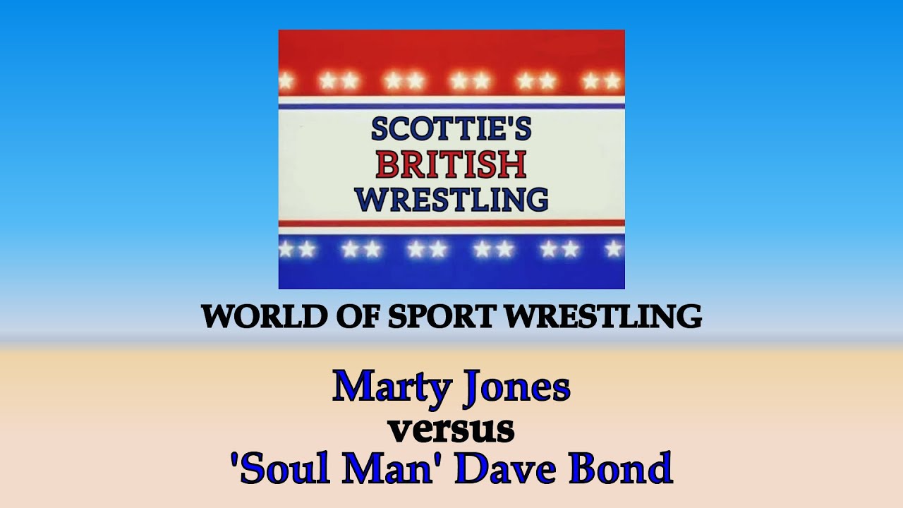 Marty Jones vs 'Soulman' Dave Bond (WORLD OF SPORT BRITISH WRESTLING)