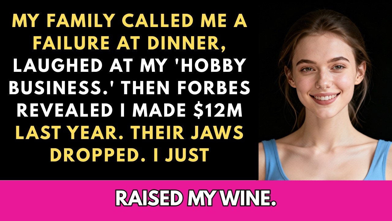 At Family Dinner, They ALL Laughed At My ‘Failed Business’ — Then My SECRET Bank Statement DROPPED