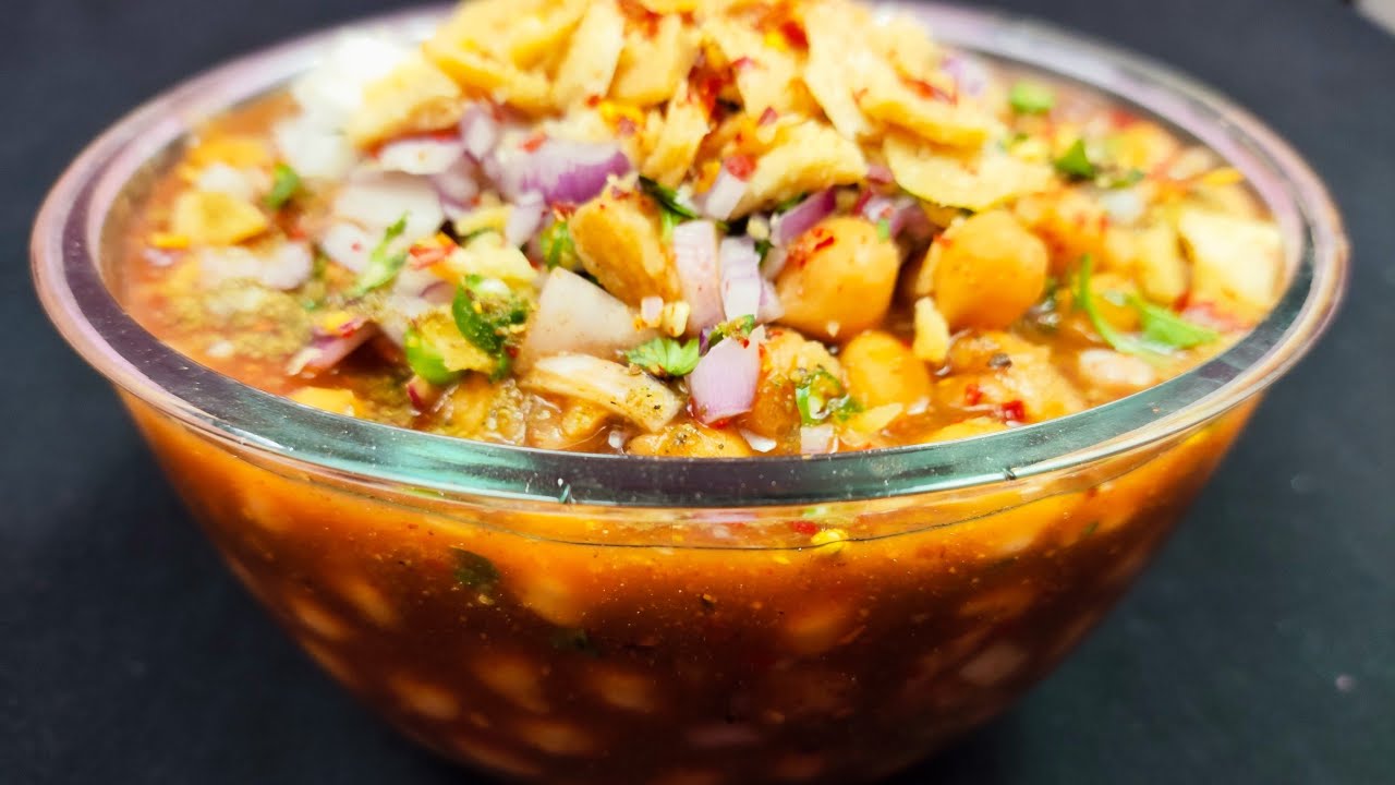 Easy Healthy Chana Chaat -Ramzan Special