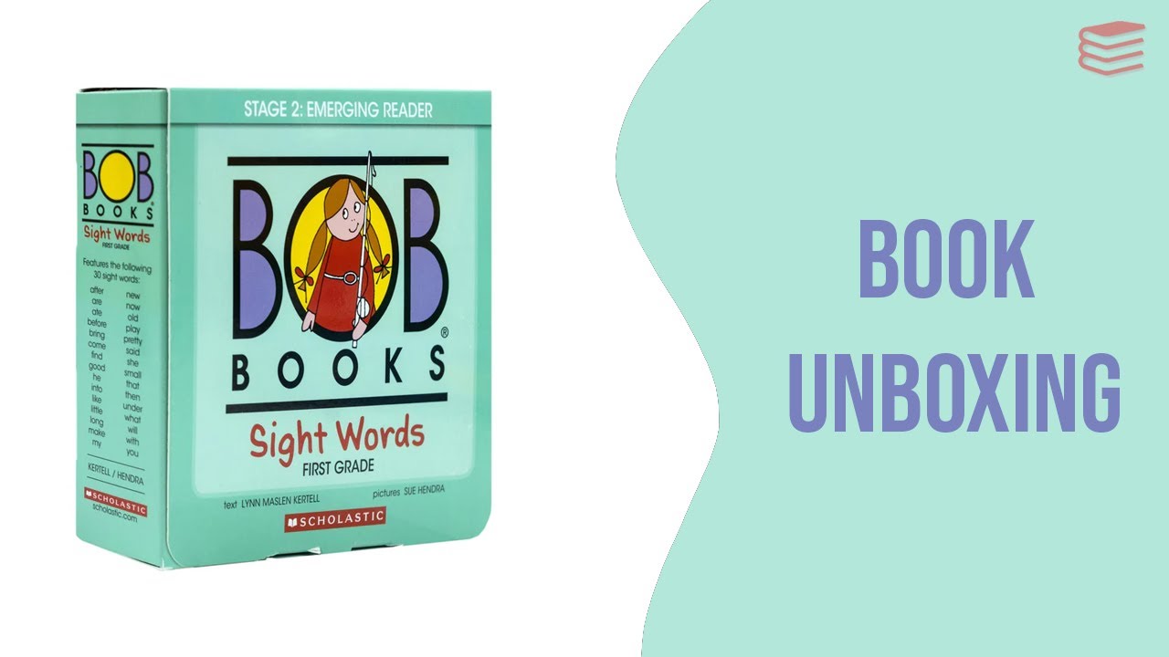 Bob Books: Sight Words First Grade 10 Books Collection Set By Scholastic - Book Unboxing