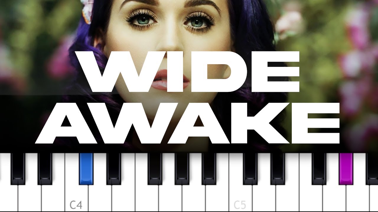 Katy Perry - Wide Awake (piano tutorial)