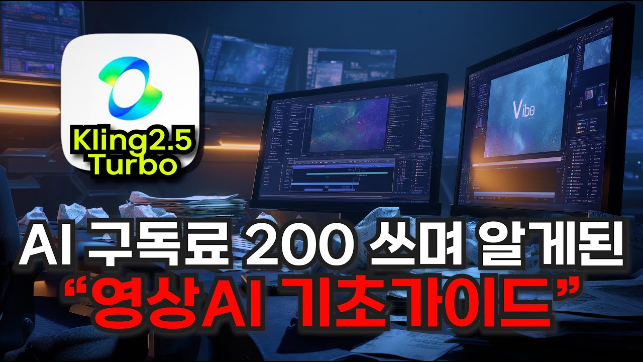 매일AI 6시간씩 쓰며 알게된, 클링AI 2.5 사용법