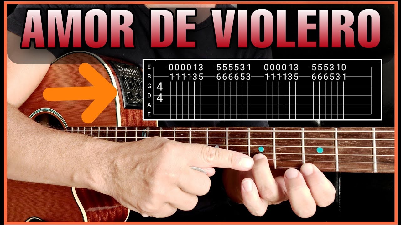 Tablatura Solo | Amor de Violeiro - Eduardo Costa👍Fácil de Tocar