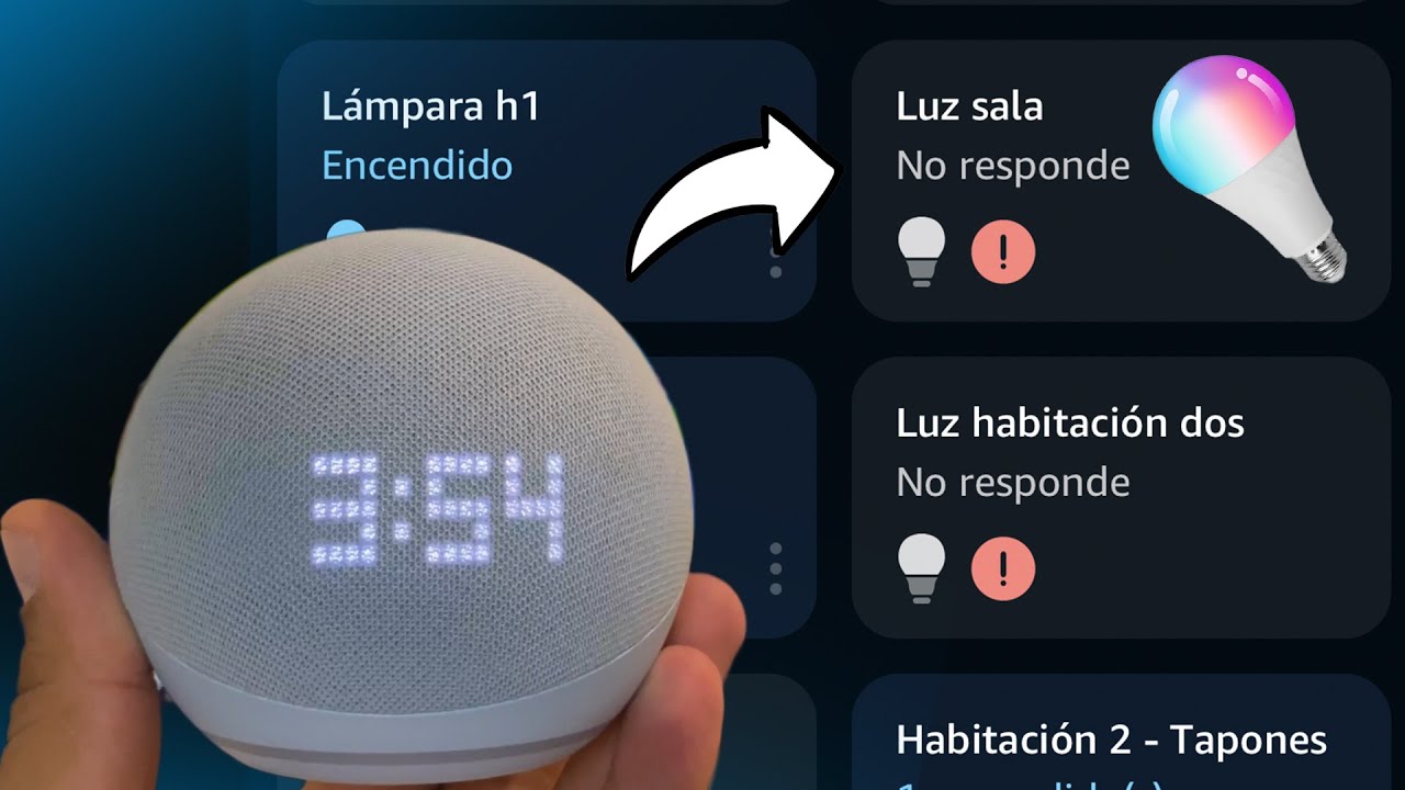 Solución: BOMBILLO o Luz inteligente ya NO responde con ALEXA