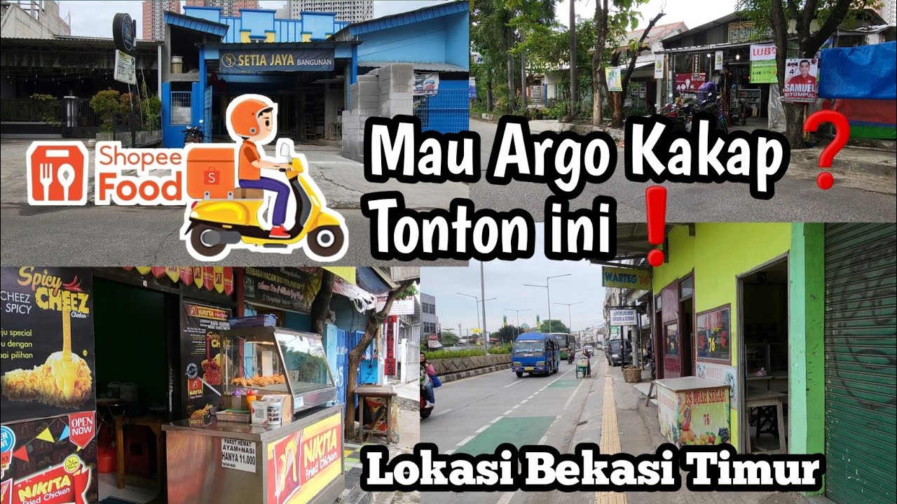 Rekomendasi Tempat Ngebid Driver Shopee Food yang Rame di Bekasi 2024 #DSF Vlog 2