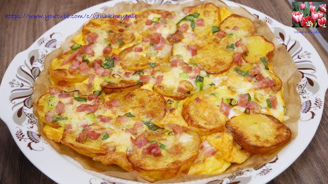 Bánh Khoai Tây/ Bauernfrühstück - Cách làm món Bánh Khoai Tây Nhân mặn Kiểu Đức by Vanh Khuyen