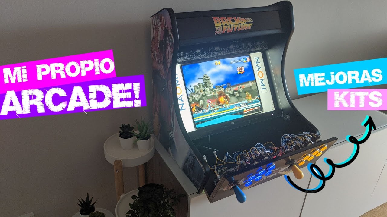 Me construí mi propio ARCADE  [ BARTOP ] - Mejoras para KITS baratos.