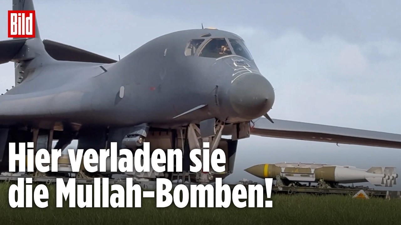 US-Bomber auf dem Weg nach Iran: Start von Militärflugzeugen in England!