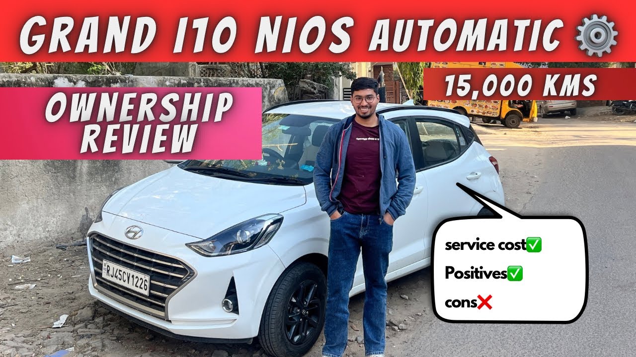 Hyundai Grand i10 Nios Sportz AMT Ownership Review | Interior & Top Model Features Explained!