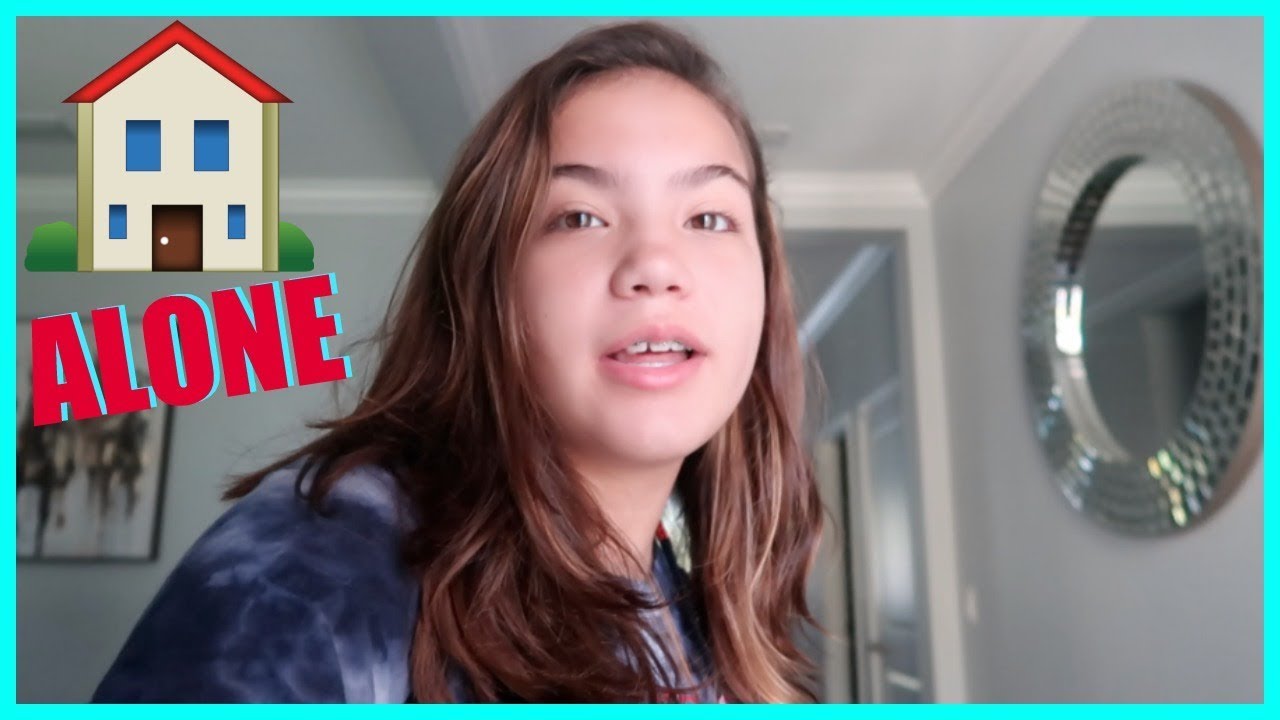OUR FIRST TIME HOME ALONE  ........ | SISTERFOREVERVLOGS #469