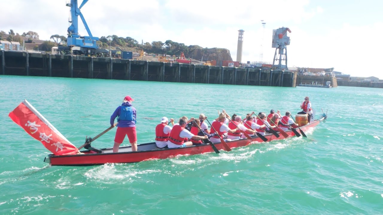 Dragon Boat Racing In Jersey 