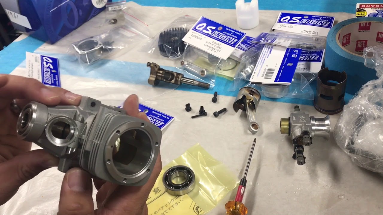 OS MAX 105 rebuild part 1 of 3