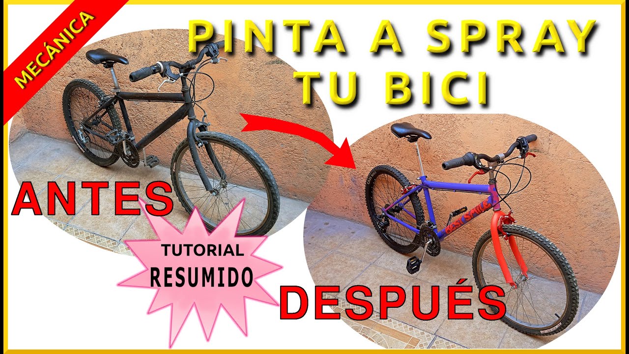 Pinta a spray tu cuadro (resumido) y déjalo bien majoh