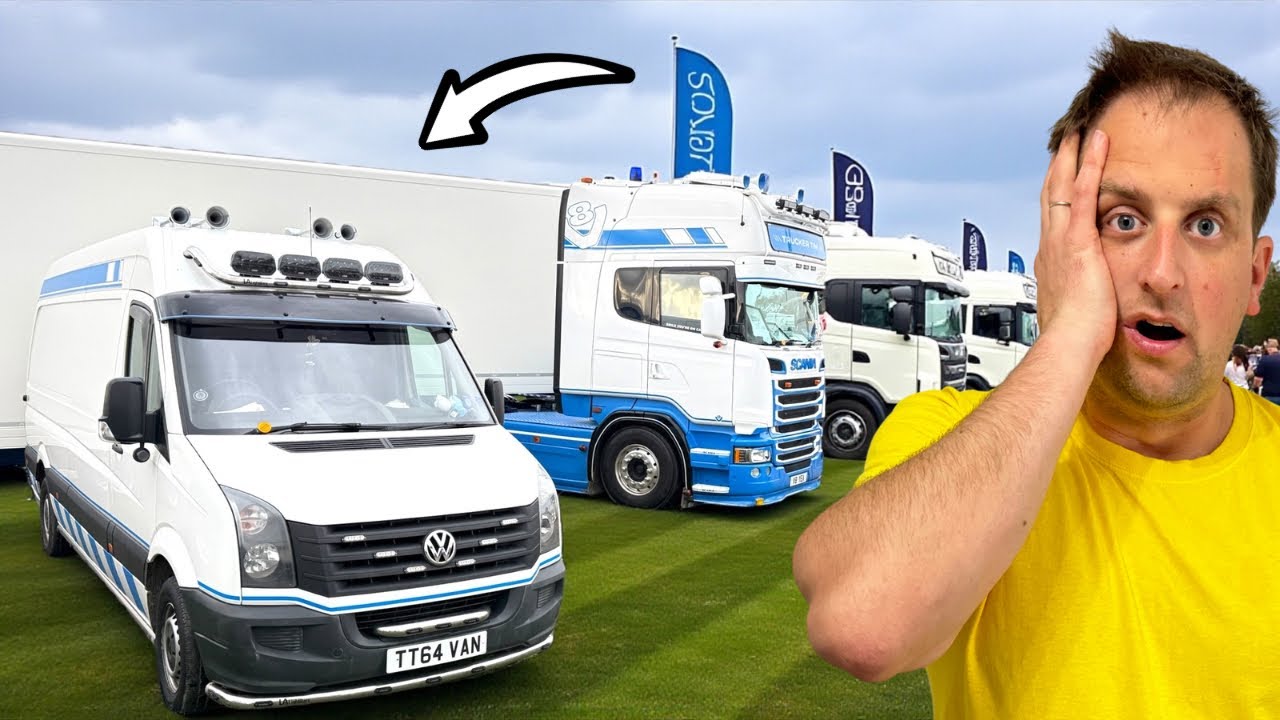 ВЕЗУ СВОЙ ЖИВОЙ ПРИЦЕП НА ЕГО ПЕРВОЕ В ИСТОРИИ ШОУ ТРАКОВ! | #truckertim