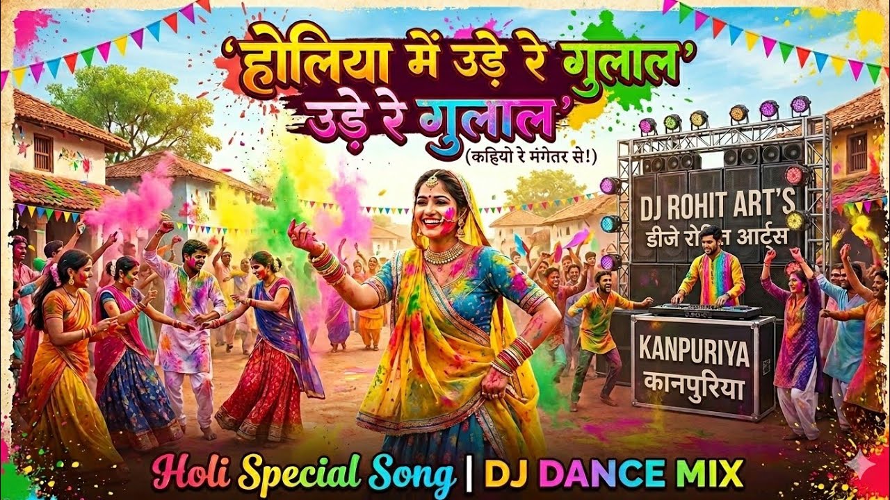 Holiya Mein Ude Re Gulal - DJ Rohit Art's Kanpur