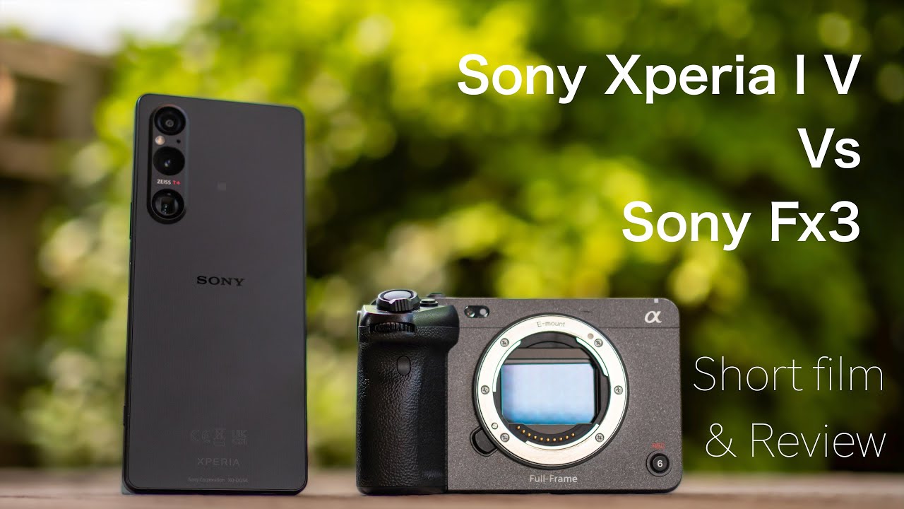 Sony Xperia 1 V Short Film vs Sony Fx3, S-Cinetone, обзор камеры при слабом освещении