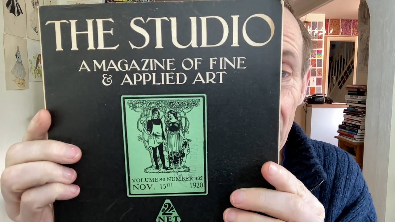 Studio Magazine Of Fine Applied Arts 1920 Nov 15th Art Magazine Review