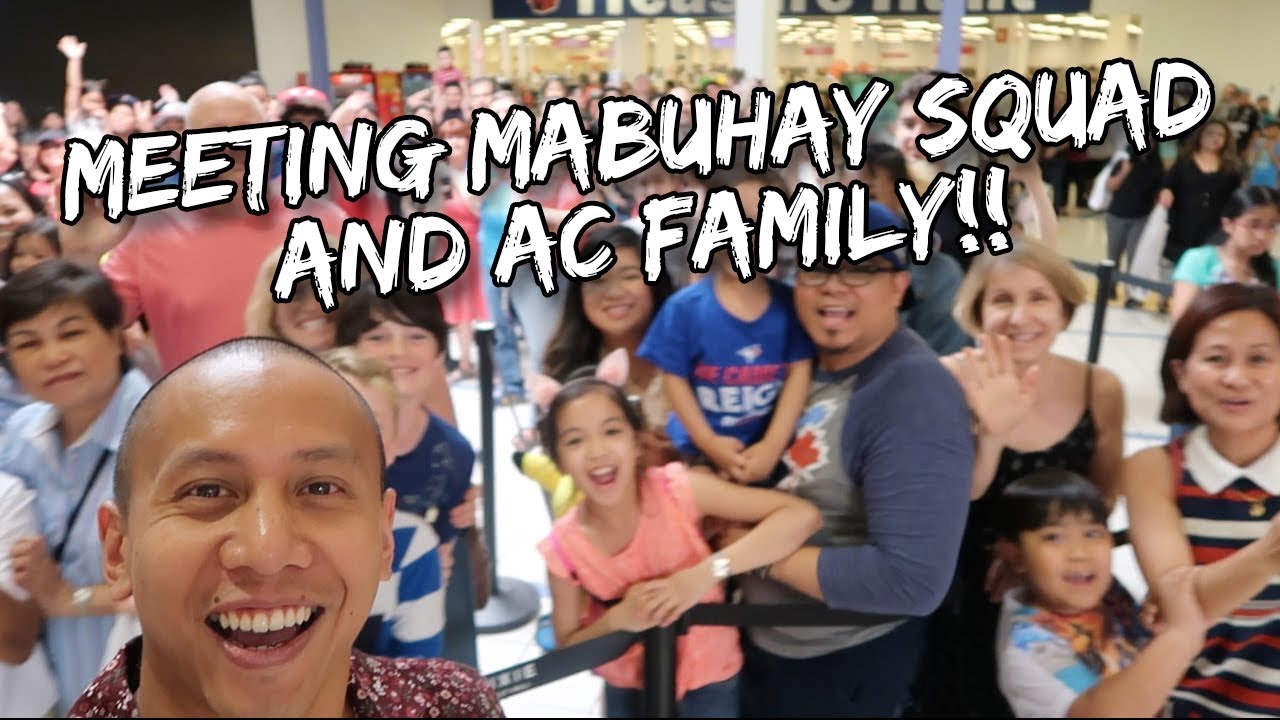 MEETING MABUHAY SQUAD & AC FAMILY (BEST DAY EVER!) | Vlog #145