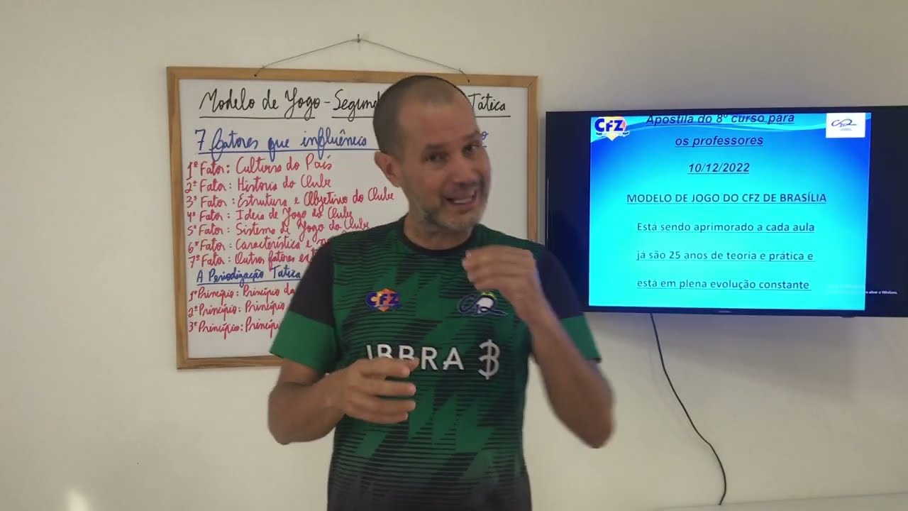 2º curso - 1ª parte do curso - modelo de jogo de acordo com a periodização tática.