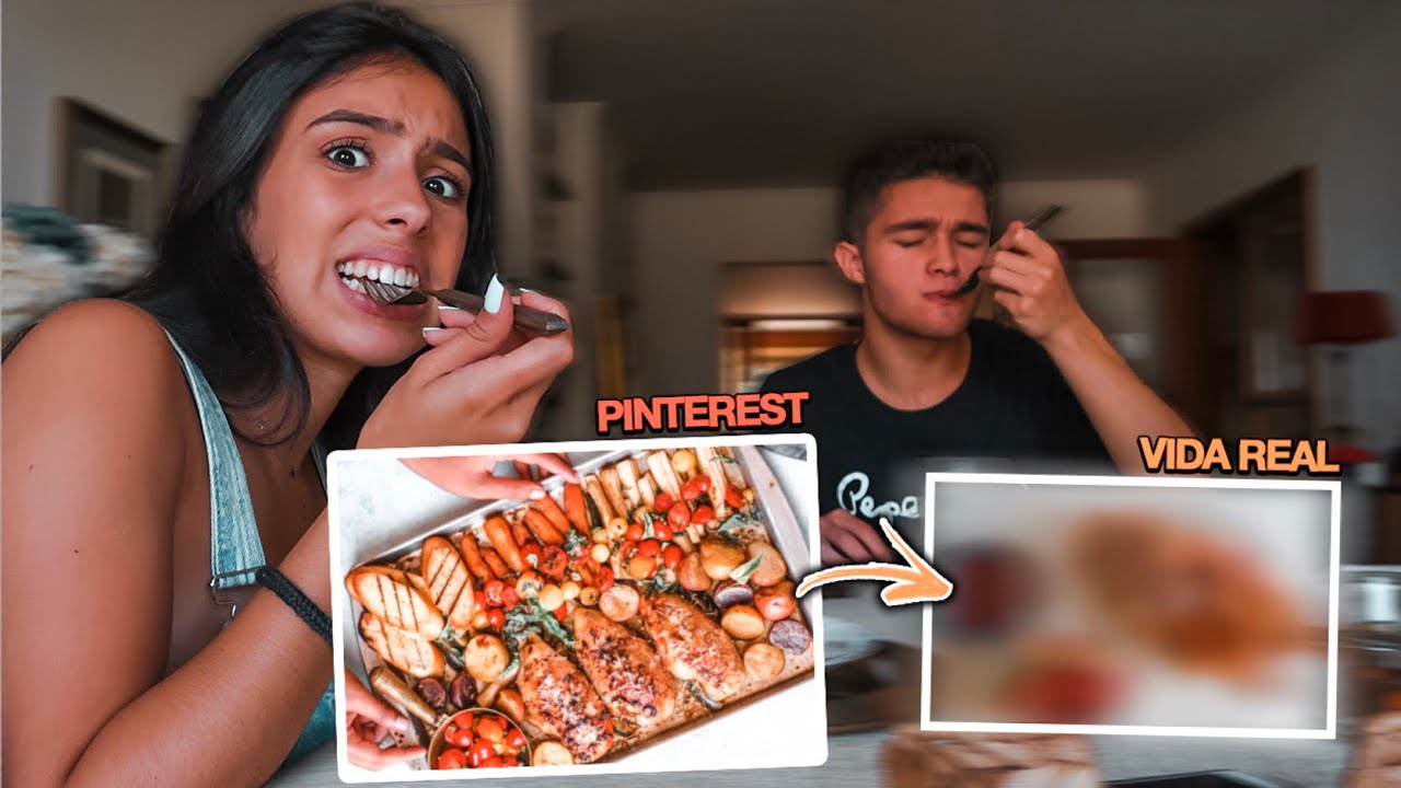 IMITÁMOS COMIDA DO PINTEREST E OLHA NO QUE DEU!