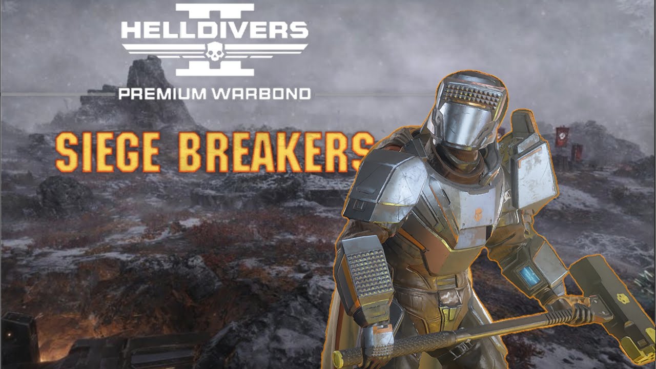 Helldivers 2 - Trying out the Seige Breakers Warbond
