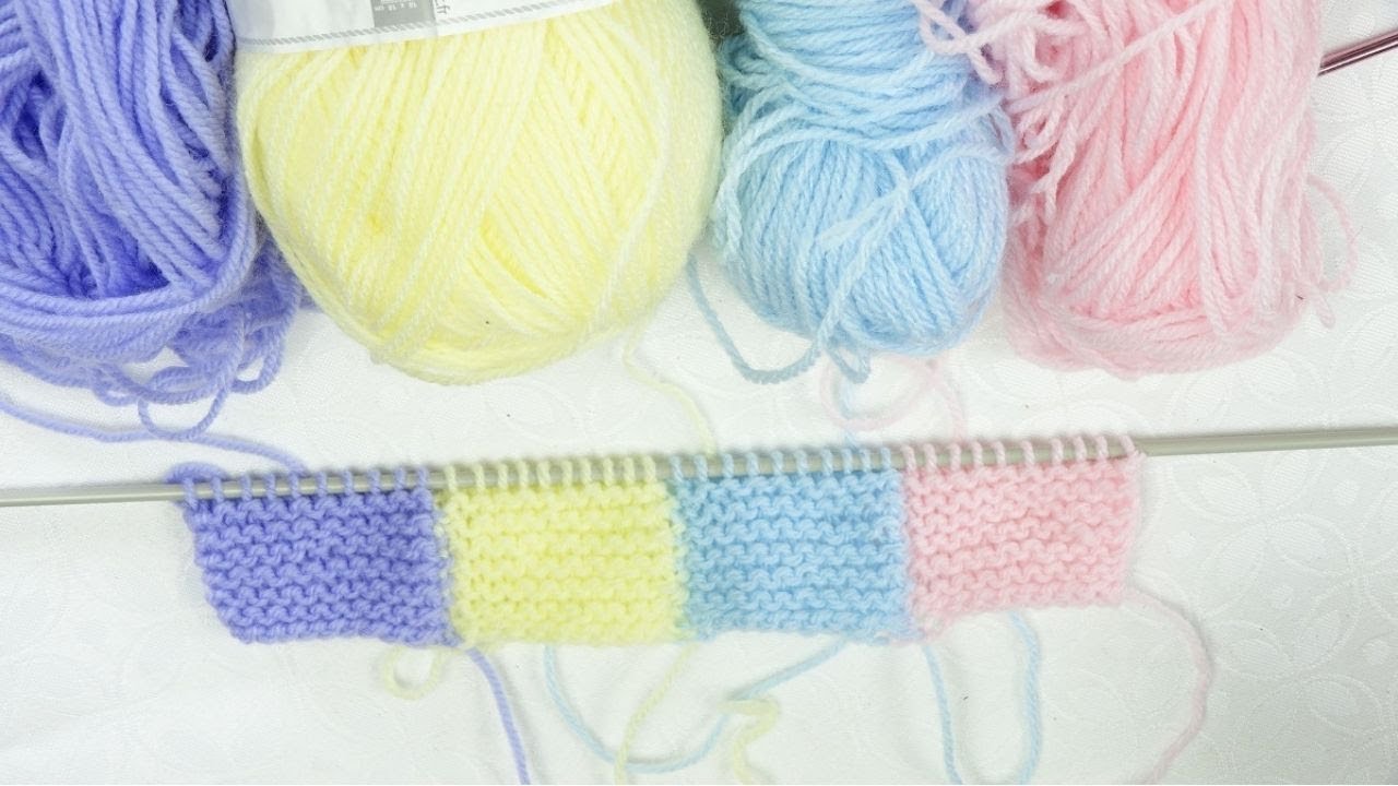 Tricoter des rayures verticales - Truc et astuce - La Grenouille Tricote