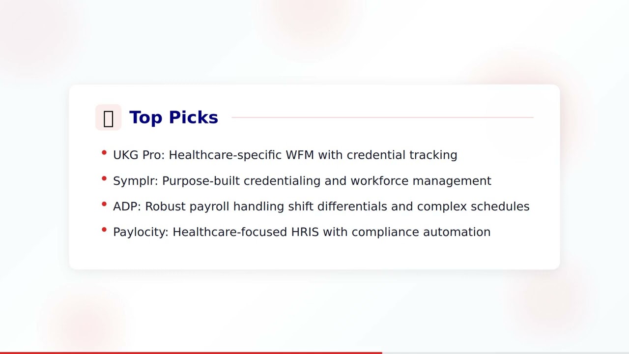 HR for Healthcare - Best HR Solutions for Healthcare in 2026