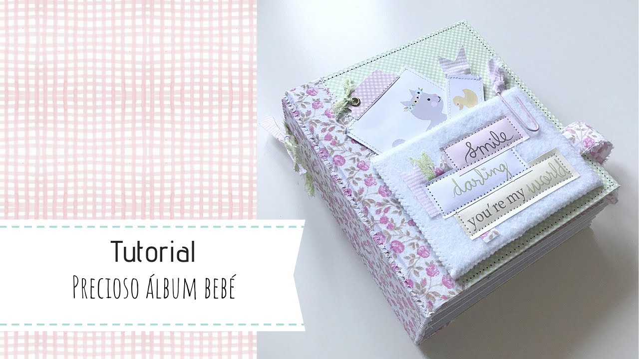 Como hacer  un 🔴 ÁLBUM 🔴 DE BEBÉ👶🏻 ( muy fácil )