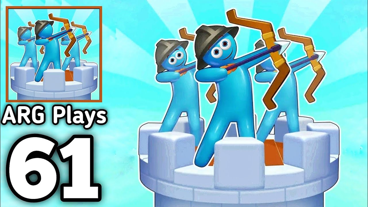 Archery Bastions - Castle War Gameplay Walkthrough Part 61 ( Android, iOS )