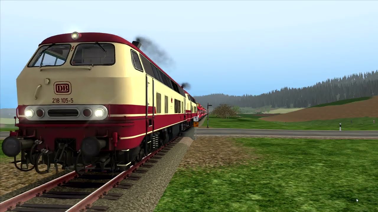 DB BR 218 Katastrophenfahrt